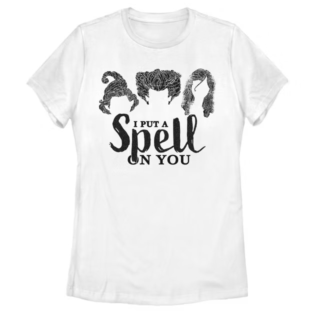 Women's Disney Hocus Pocus Witch's Spell on You T-Shirt | Target