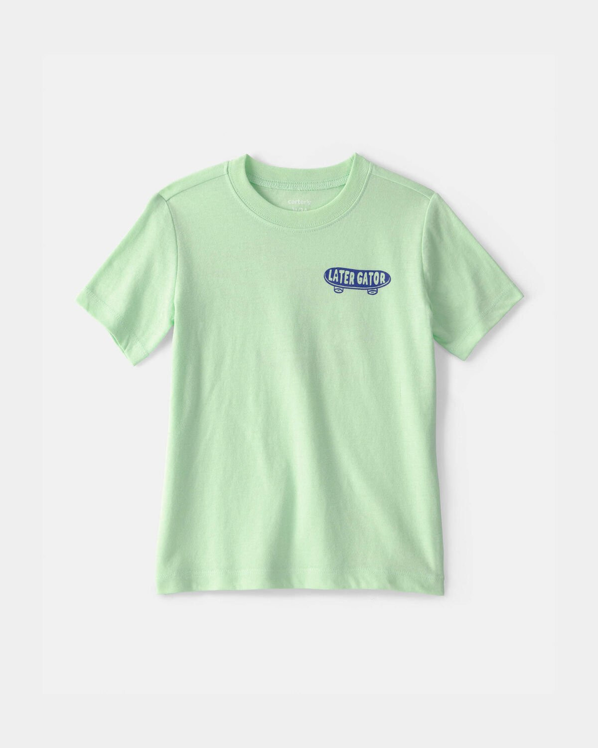 Toddler 'Later Gator' Skateboard Graphic Tee - Green | Carter's | Carter's Inc