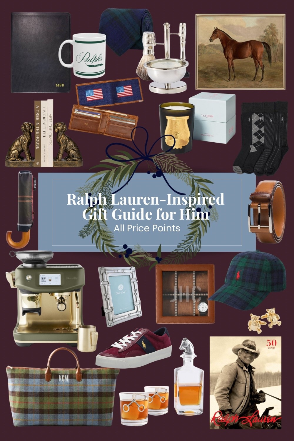 ✨ Ralph Lauren Inspired Gift Guide for Him ✨ | Classic, Equestrian, and Timeless Holiday Gifts

Ride off the wave of Ralph Lauren Christmas with this luxe gift guide for him — inspired by the timeless sophistication of Ralph Lauren. From monogrammed watch cases and plaid carryalls to silver shaving sets, horse art prints, and whiskey decanters fit for a country estate, these finds embody old-world luxury at every price point. Perfect for the man who appreciates craftsmanship, heritage, and style — whether he’s an equestrian enthusiast, coffee lover, or collector of classic accessories. Think leather, tartan, and timeless design — the spirit of Ralph Lauren wrapped in one beautiful holiday collection.

#RalphLaurenChristmas #RalphLaurenInspired #GiftGuideForHim #LuxuryGiftsForMen #EquestrianGifts #PreppyGiftsForMen #MasculineChristmasGifts #ClassicHolidayGifts #RalphLaurenHome #TimelessMensGifts #MensGiftGuide2025 #GiftIdeasForHim2025 #HolidayGiftGuide2025 #RalphLaurenStyle #LuxuryGiftGuide #ClassicMensStyle #EquestrianDecor #MensChristmasGifts #PreppyChristmas #LuxuryHolidayGifts

#LTKMens #LTKFindsUnder50 #LTKGiftGuide