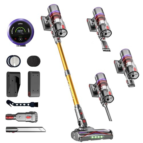 Cordless Vacuum Cleaner, 650W 55KPA 70Mins Stick Vacuum Cleaners for Home, Anti-Tangle Vacuum Cor... | Amazon (US)