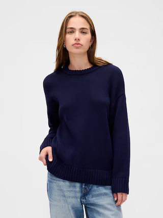 100% Cotton Oversized Sweater | Gap (US)