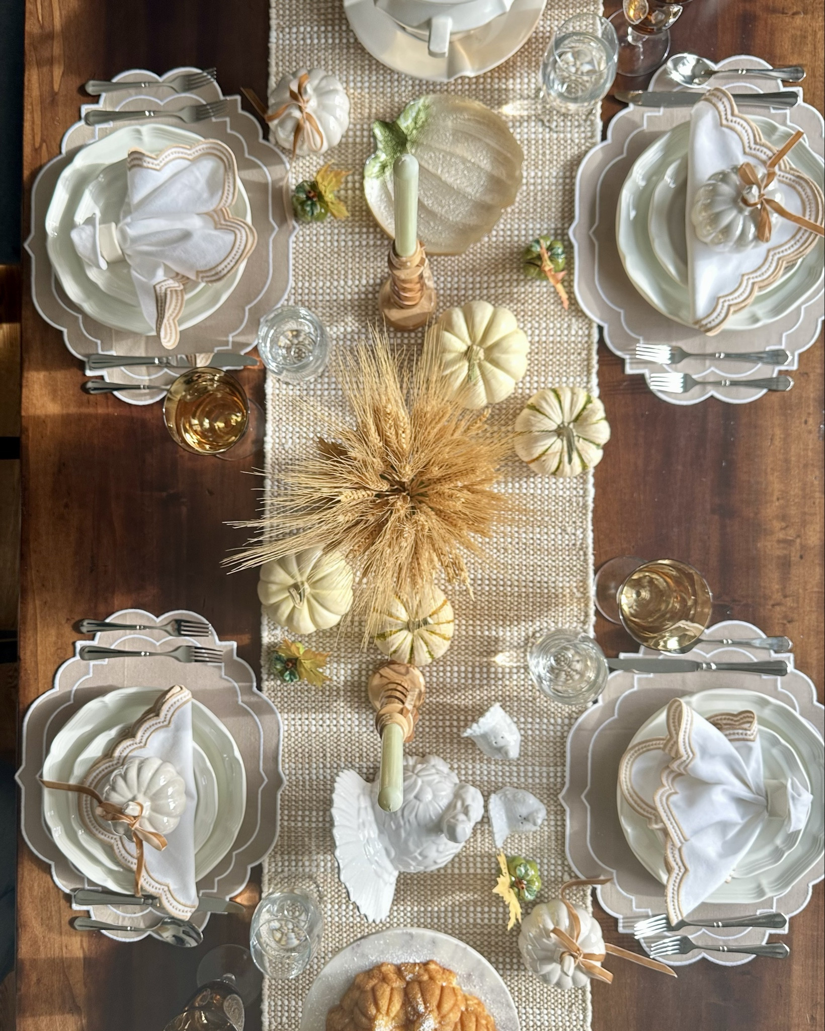 A warm and inviting Thanksgiving table set with gratitude, featuring soft neutral tones, elegant textures, and a harvest-inspired centerpiece. May your Thanksgiving be filled with love, laughter, and abundant blessings!


#LTKSaleAlert #LTKParties #LTKHome