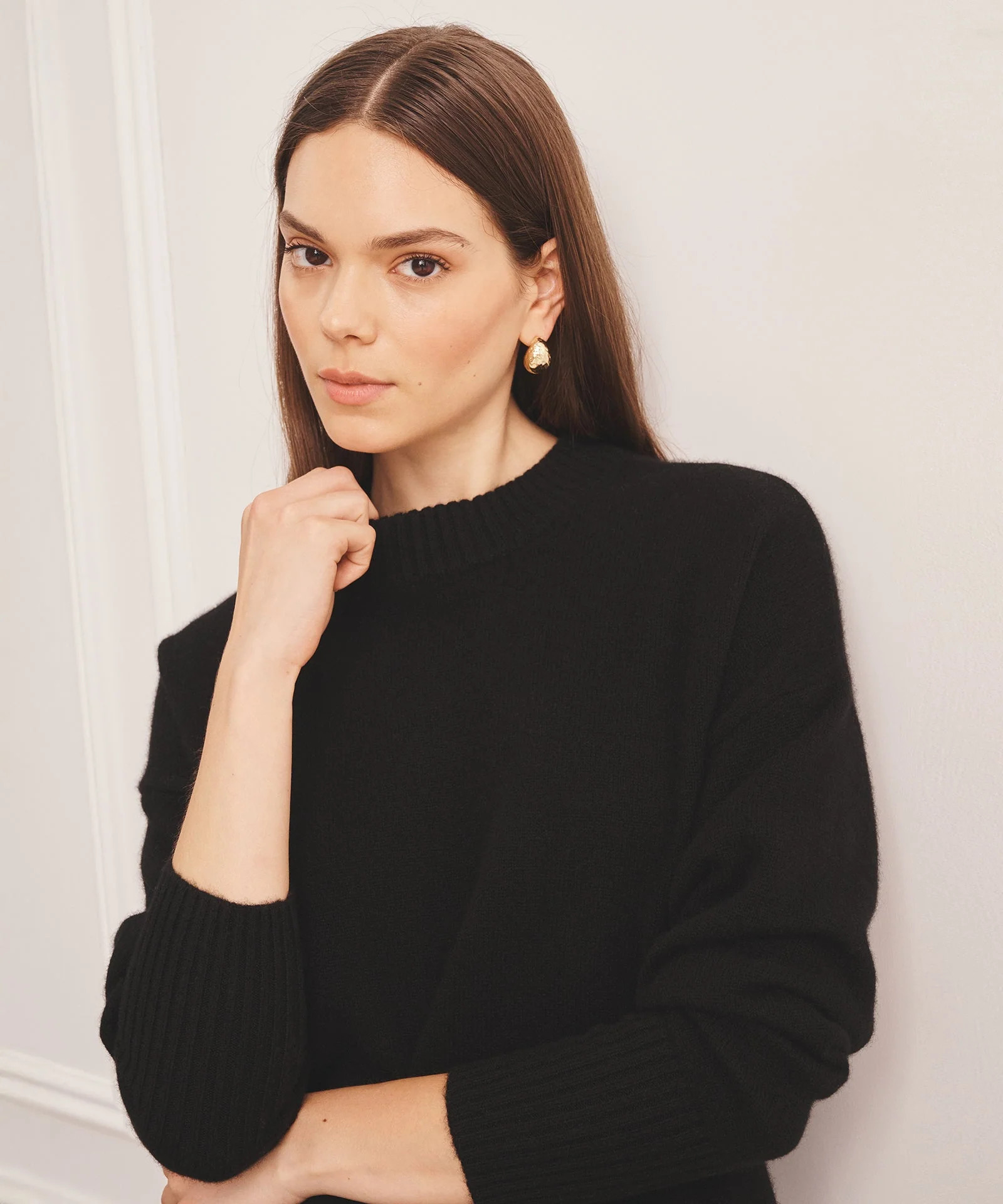 Luxe Cashmere Oversized Crewneck Sweater | NAADAM