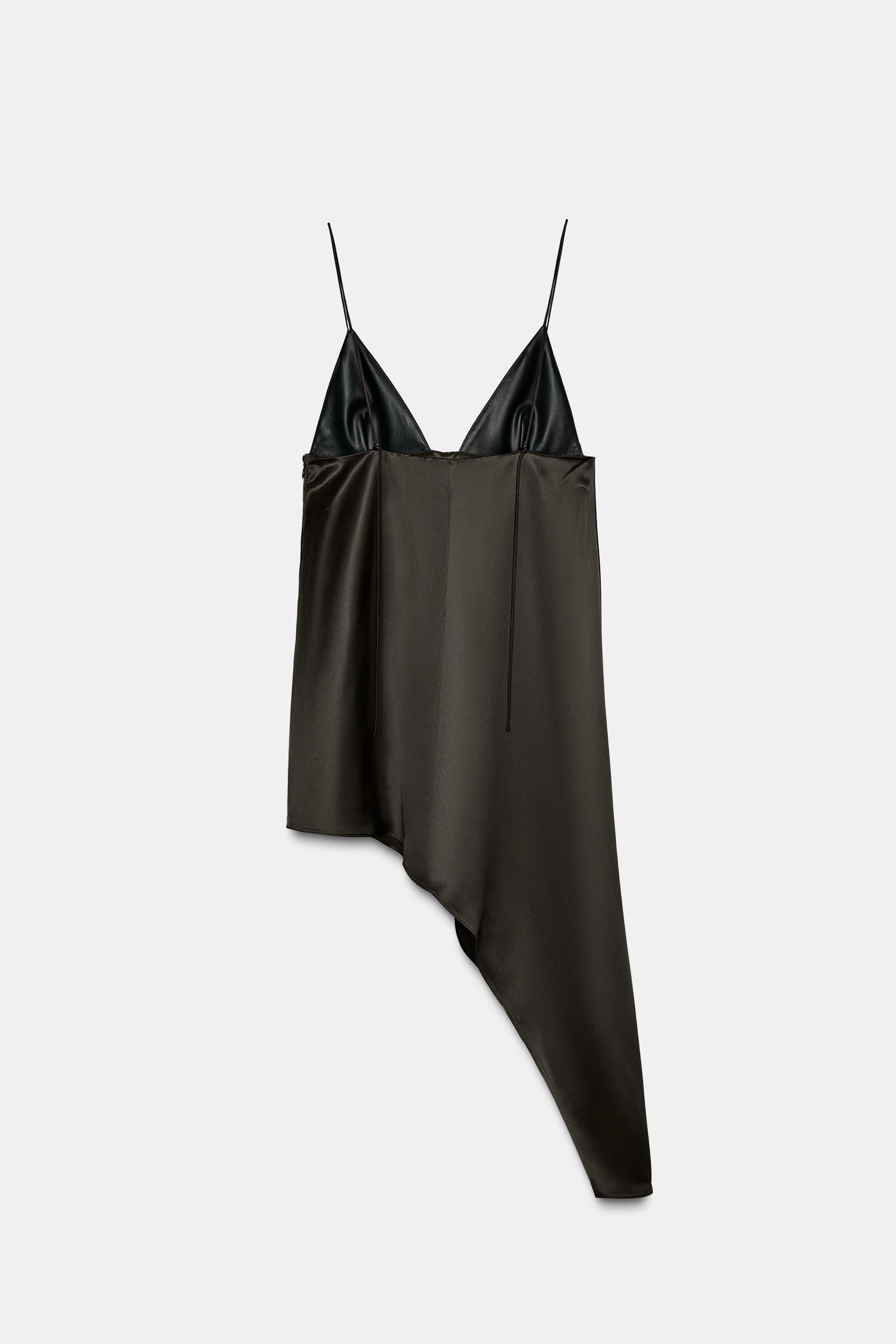 ASYMMETRIC COMBINED TOP ZW COLLECTION | Zara US