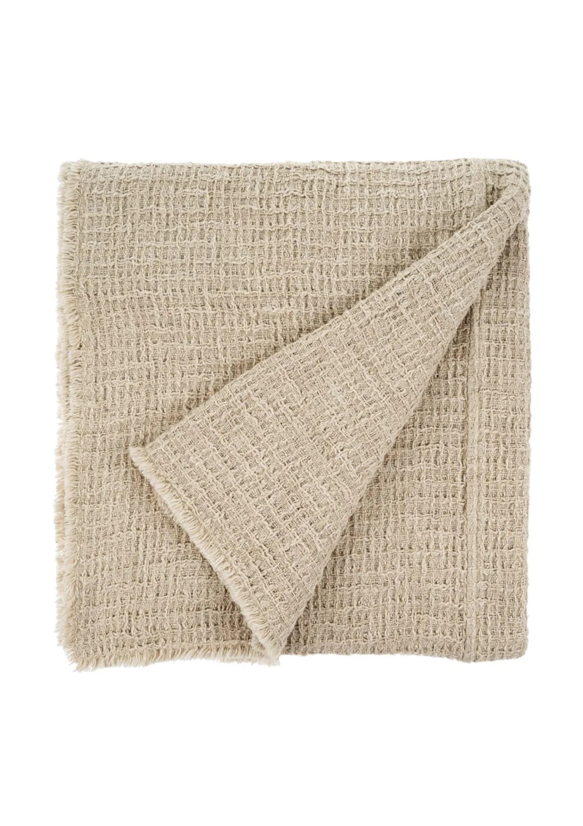 Stellan Textured Bed Blanket | Maison Blonde