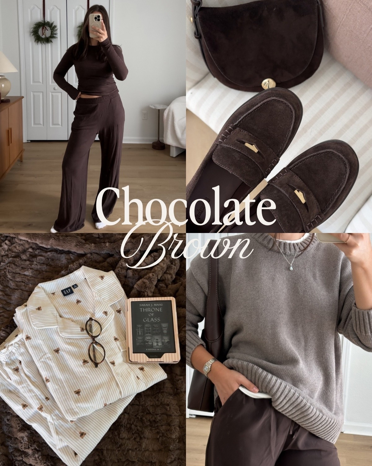 Color of the season 🦦🐻🪵 chocolate brown! My favorite color to wear lately 

#LTKStyleTip #LTKSeasonal #LTKSaleAlert