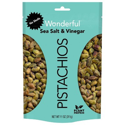 Wonderful Pistachios No Shells Sea Salt & Vinegar - 11oz | Target