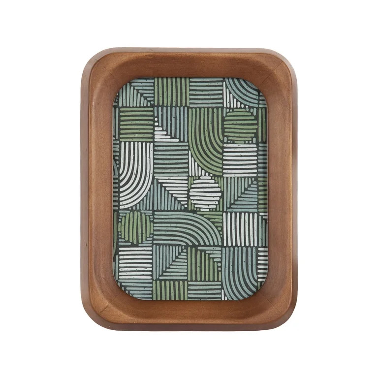DesignOvation \u2013 5x7 Picture Frame \u2013 Shaped Medium Walnut Tabletop Photo Frame | Walmart (US)