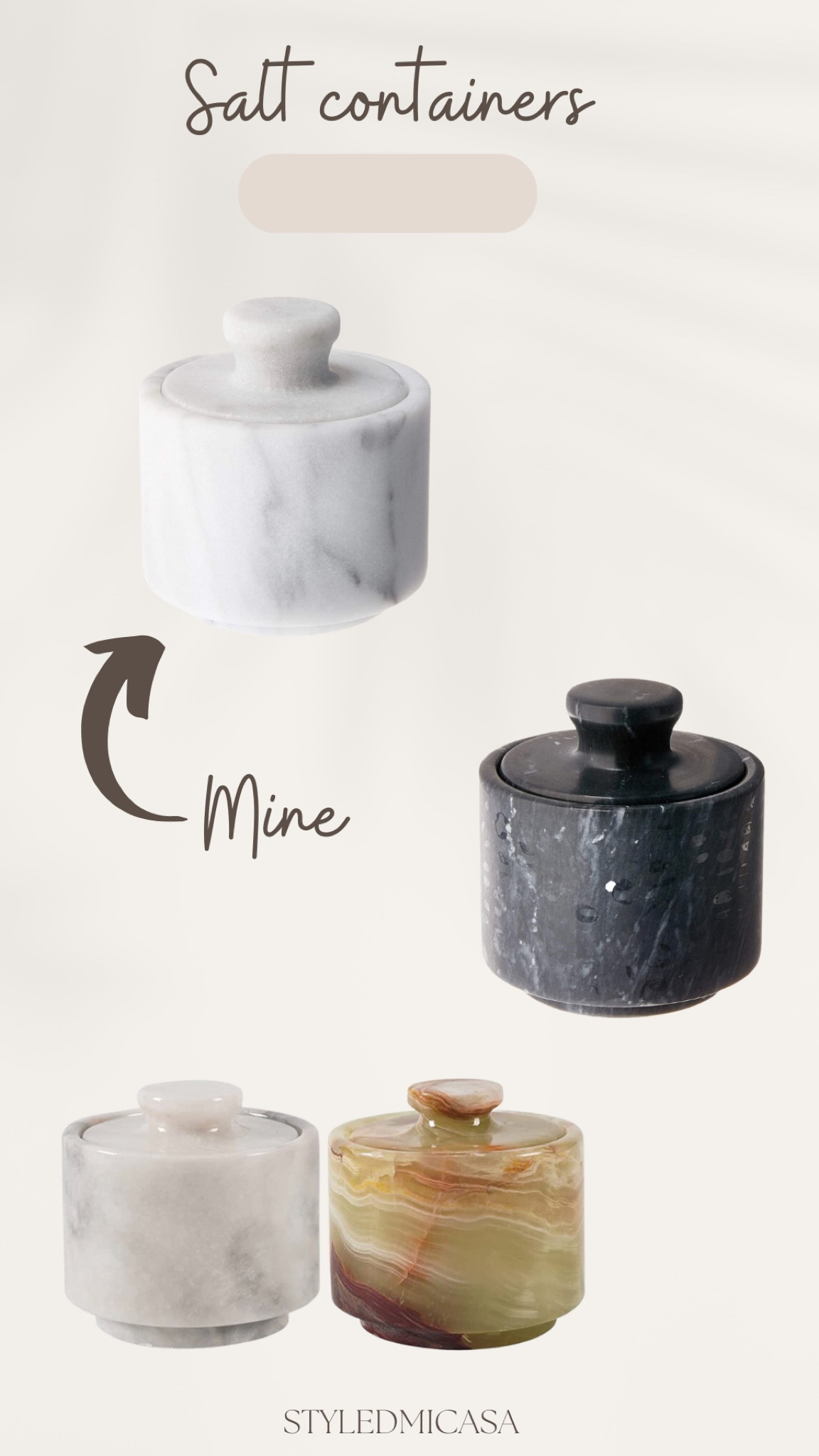 Salt containers 

#LTKFind #LTKhome #LTKSale