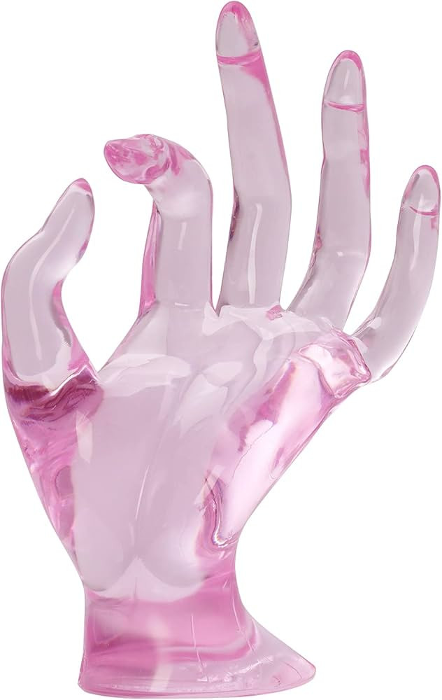 Female Mannequin Hand Jewelry Display Holder Necklace Bracelet Ring Watch Stand Support for Organ... | Amazon (US)