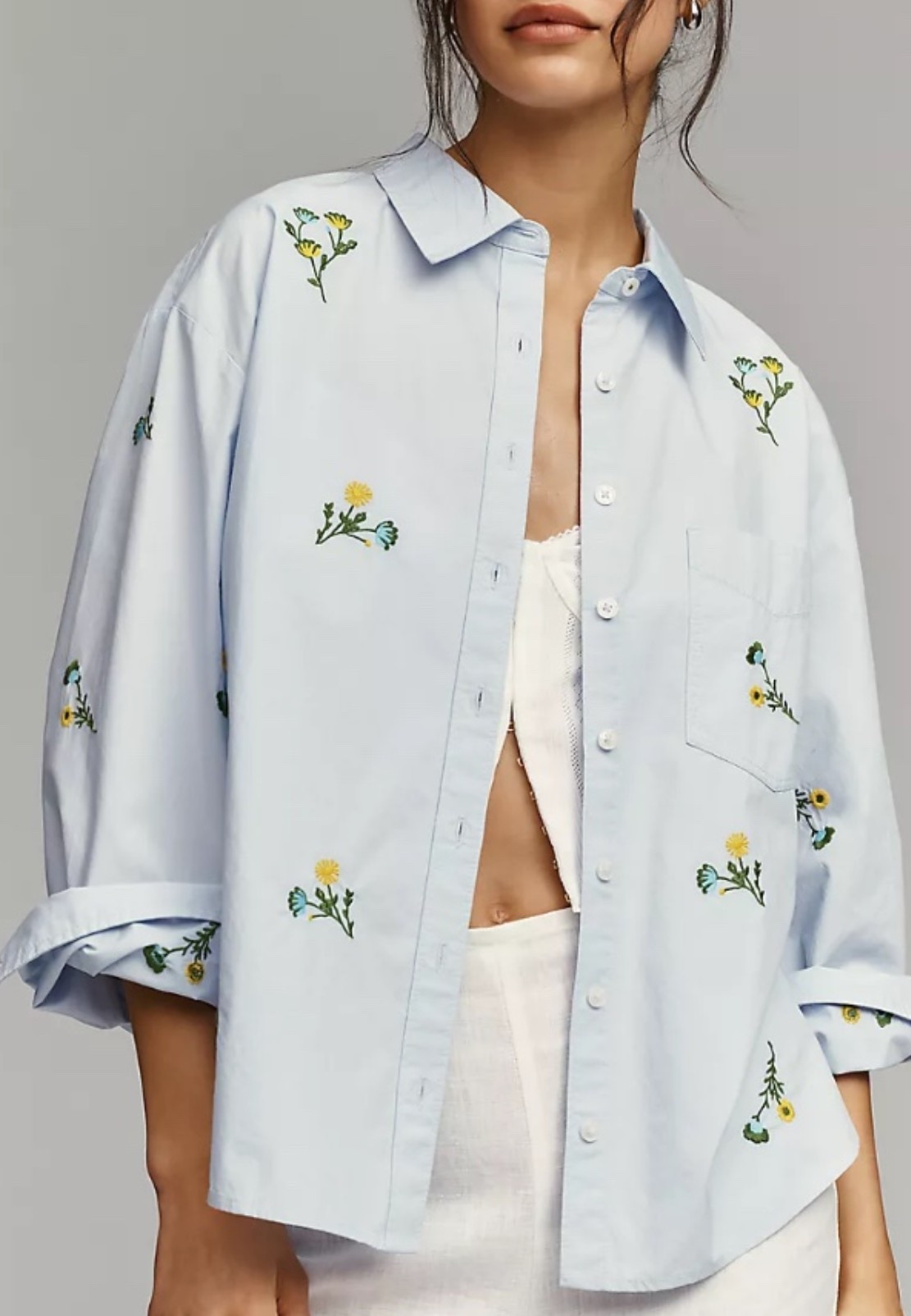 New at Anthro! 
Spring blouse 

#LTKSeasonal