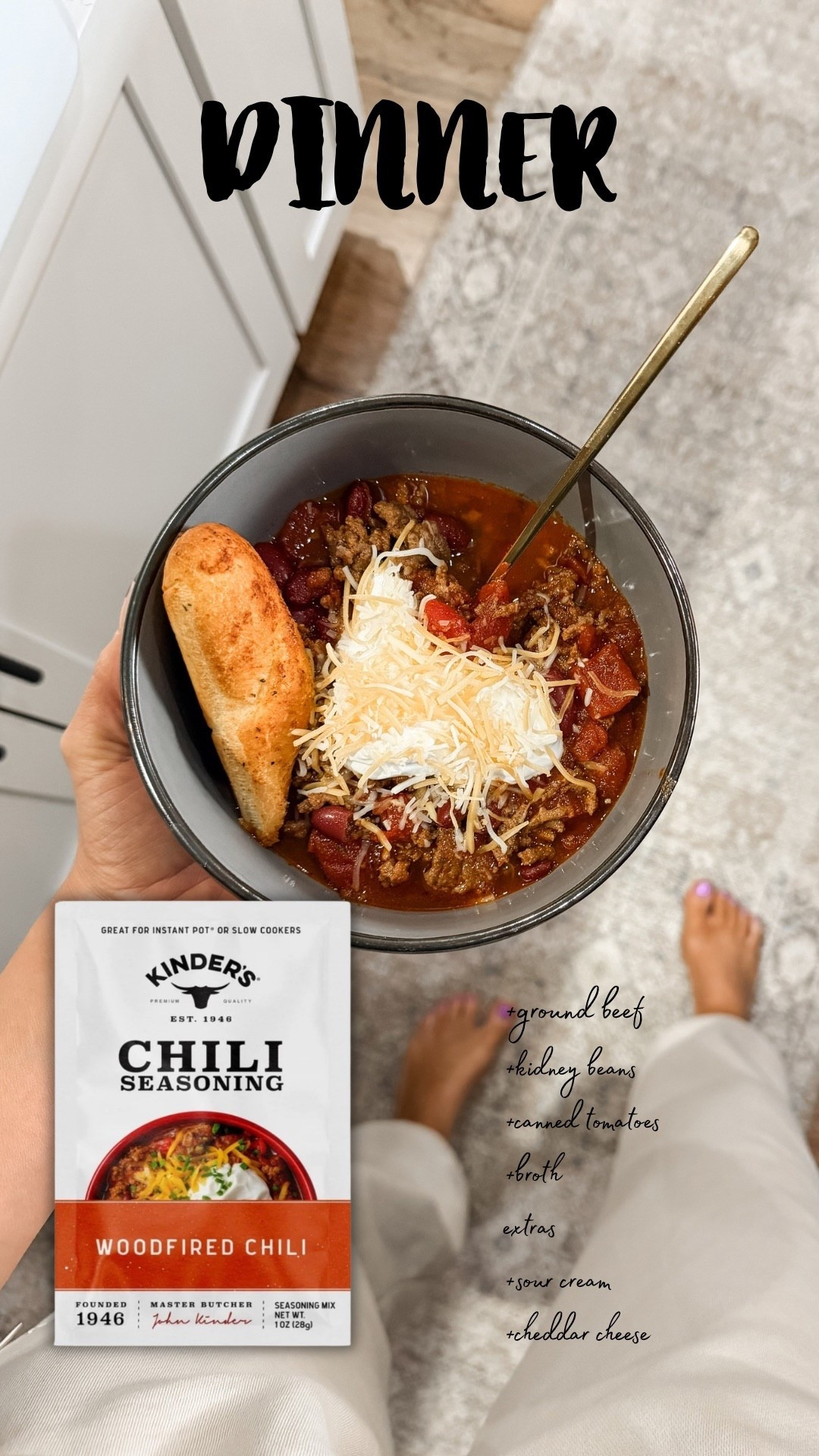 This is a 10/10! I prepared it exactly as the packet told me. @kinders @walmart #dinner #delcious 

#LTKTravel #LTKfitnessgoals #LTKKids