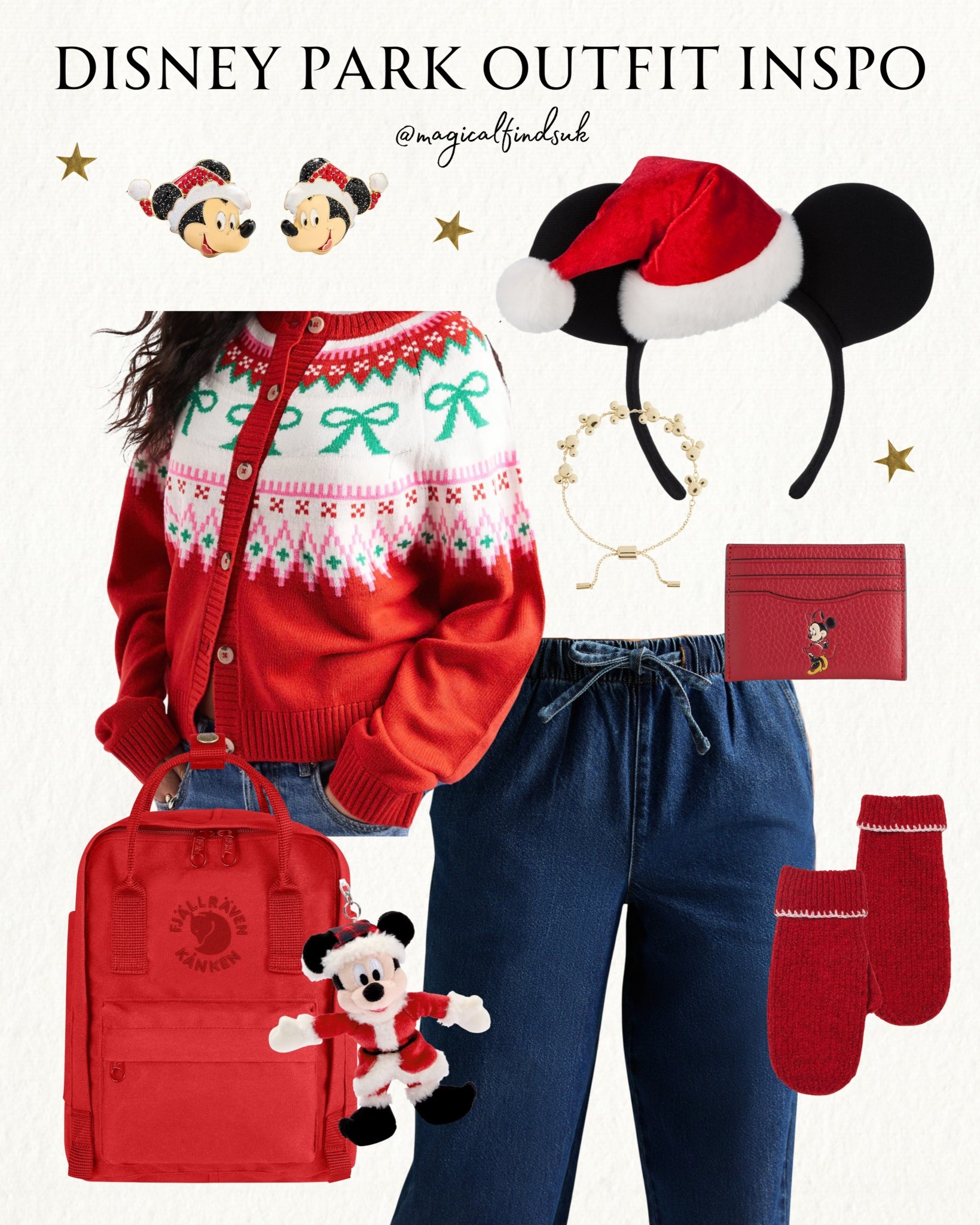 Festive Disney park outfit inspo ❤️🎅🏻✨

#LTKuk #LTKfestive #LTKwinter