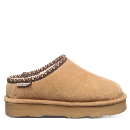 BEARPAW Women's Martis Iced Coffee Solid Size 5 | Women's Shoe | Lightweight & Comfortable Indoor & Outdoor Slipper | Walmart (US)