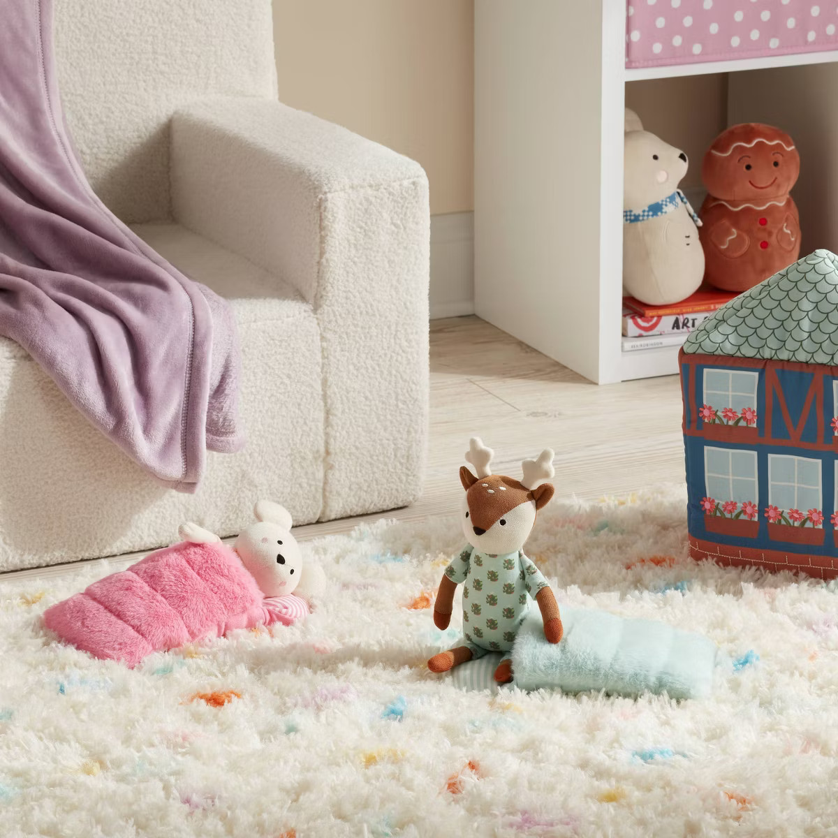 Deer Kids' Mini Plush with Sleeping Bag - Pillowfort™ | Target