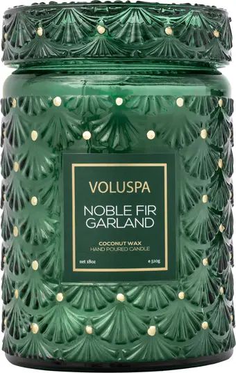 Noble Fir Garland Large Jar Candle | Nordstrom
