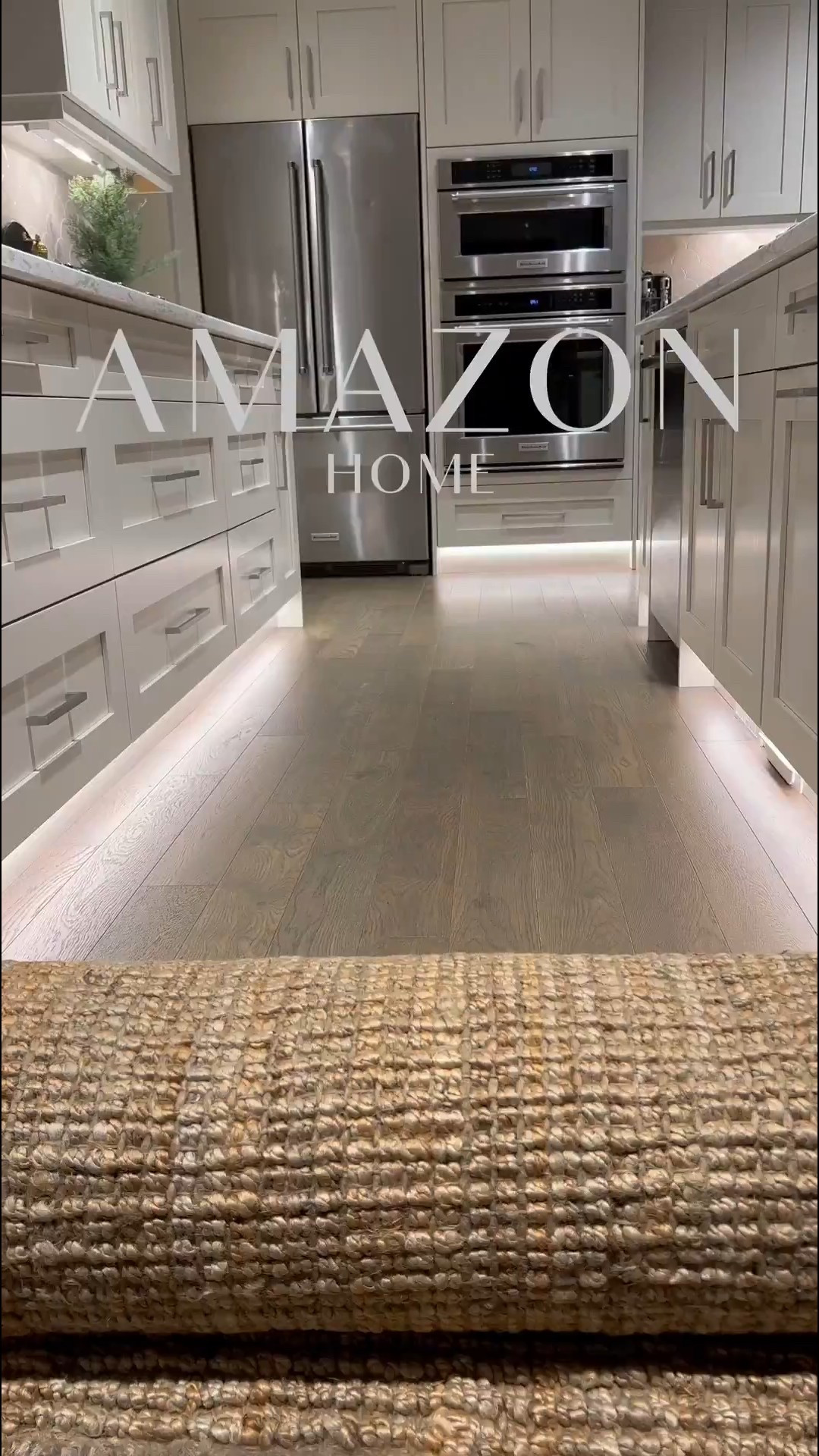 Stunning Jute runner! 😍 The texture is simply divine, and it's the ultimate way to bring warmth to your space. 💕 Check out all these items I've curated, waiting for you below. 😊🛍️ #HomeDecor #kitchendecor #juterug #rug #winterdecor #LTKVideo#LTKHoliday 

#LTKStyleTip #LTKHome