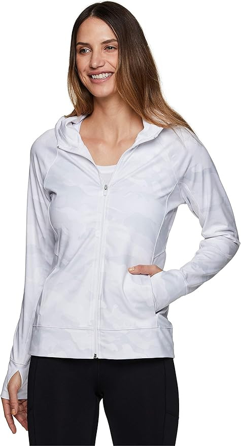 RBX Active Women's Athletic Breathable Lightweight Zip Up Running Jacket with Pockets | Amazon (US)