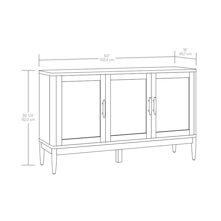 Better Homes & Gardens Springwood Caning Sideboard, Light Honey Finish | Walmart (US)