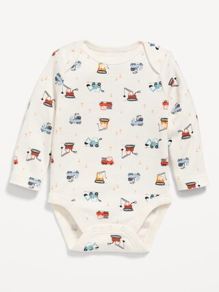 Long-Sleeve Printed Bodysuit for Baby | Old Navy (US)
