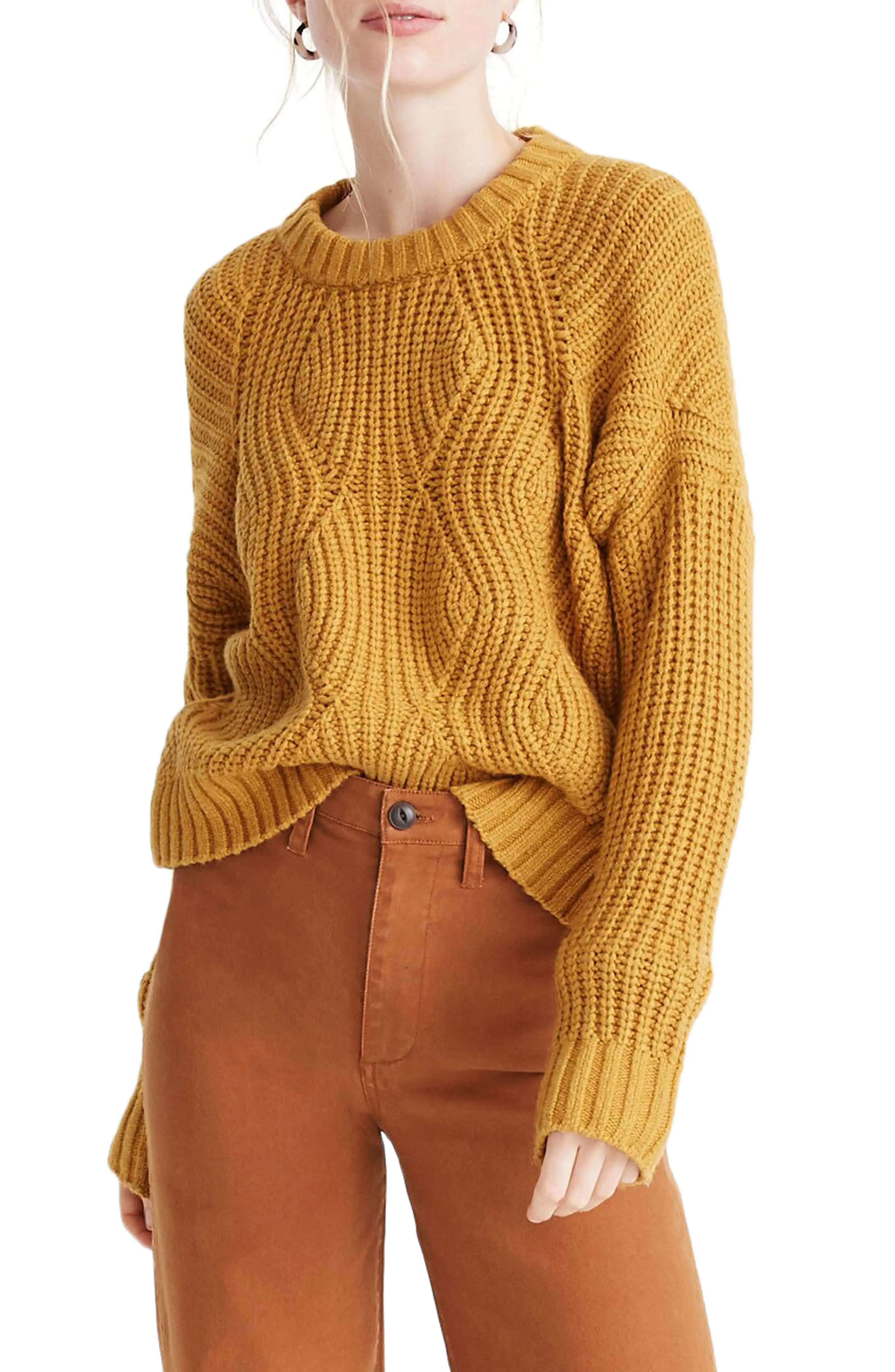 Everett Cable Knit Sweater | Nordstrom