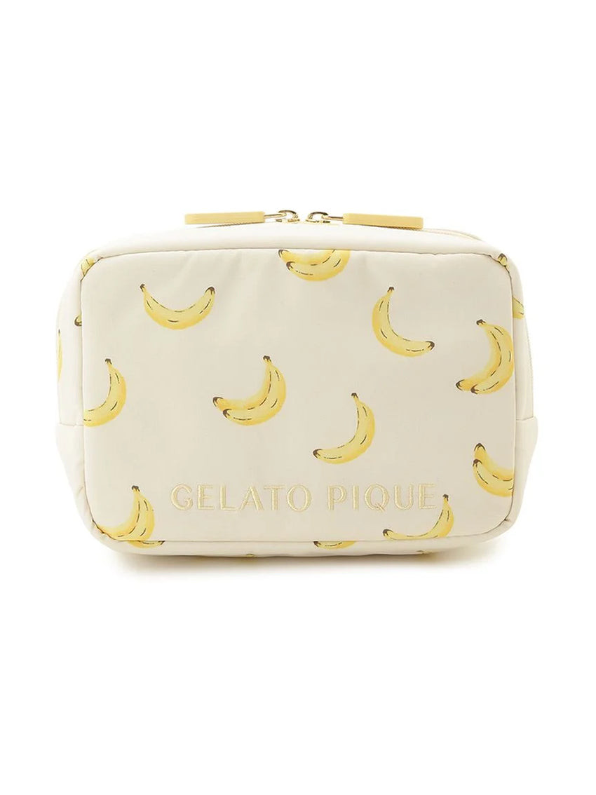 Fruit Allover Print Pouch | Gelato Pique
