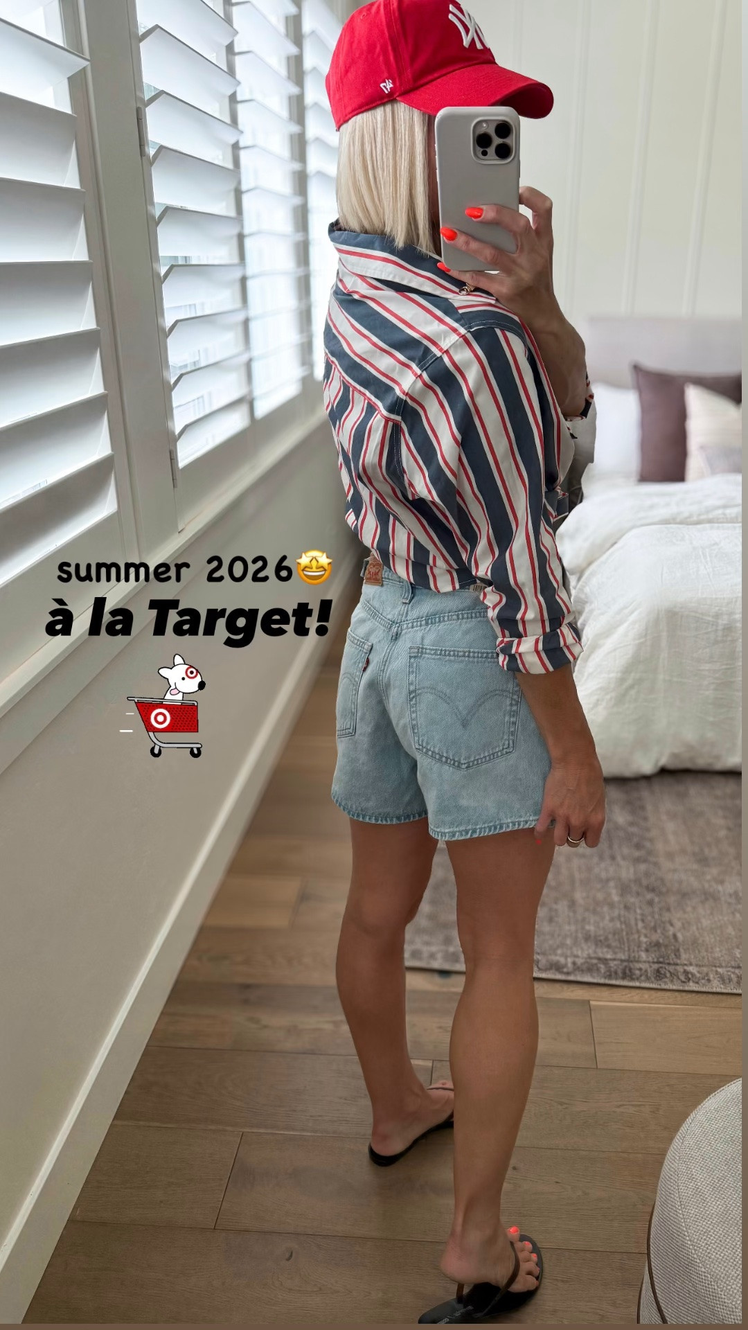 Summer outfit from @Target 

Shirt fits tts, I sized up in Levi’s shorts.

#LTKgrwm #LTKOver40 #LTKmomlife
