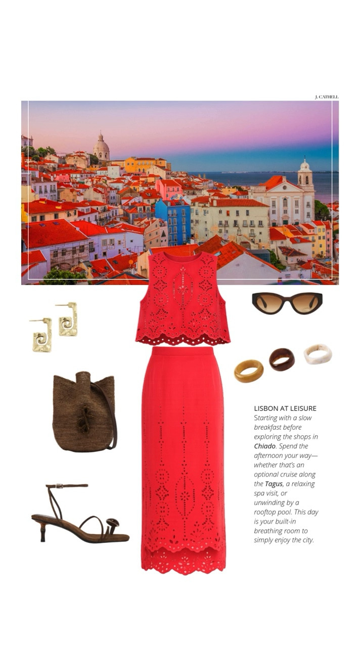Portugal — the beautiful, unhurried way 🇵🇹✨

Seven days, three regions: Lisbon, the Douro Valley, and the Algarve. Think charming tiled streets, vineyard views, and a proper seaside reset — all with thoughtful pacing, beautiful hotels, and effortless travel in between.

Sharing the looks I’d pack for Portugal: chic walking shoes for cobblestones, breezy dresses for wine country, and relaxed coastal pieces for Algarve sunsets. Tap to shop and save for future travel inspo. ✈️🤍#PortugalStyle #TravelWardrobe #EuroStyle #LTKFinds 

 

#LTKTravel #LTKootd #LTKOver40 #LTKTravel