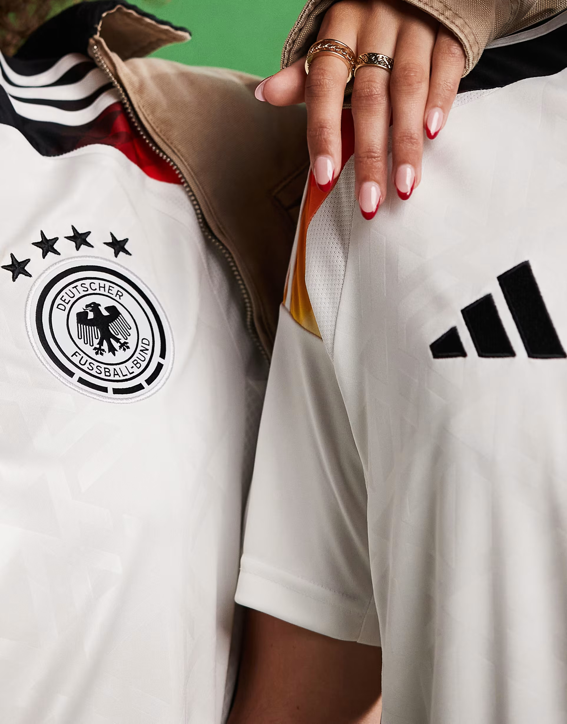 adidas Football Euro 2024 Germany home shirt in white | ASOS (Global)