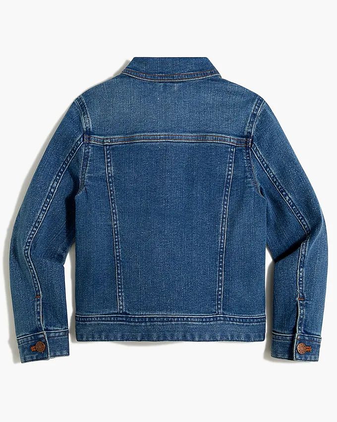 Girls' denim jacket | J.Crew Factory