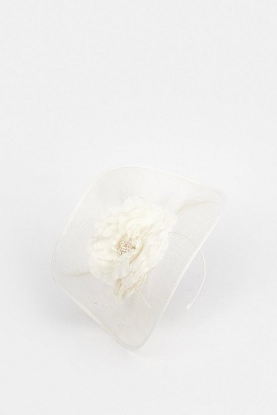 Flower Trim Headband Fascinator | Karen Millen US