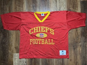 Vintage 1995 STARTER ‘Chiefs NFL Football’ Practice Jersey 52/XL Made In USA  | eBay | eBay US