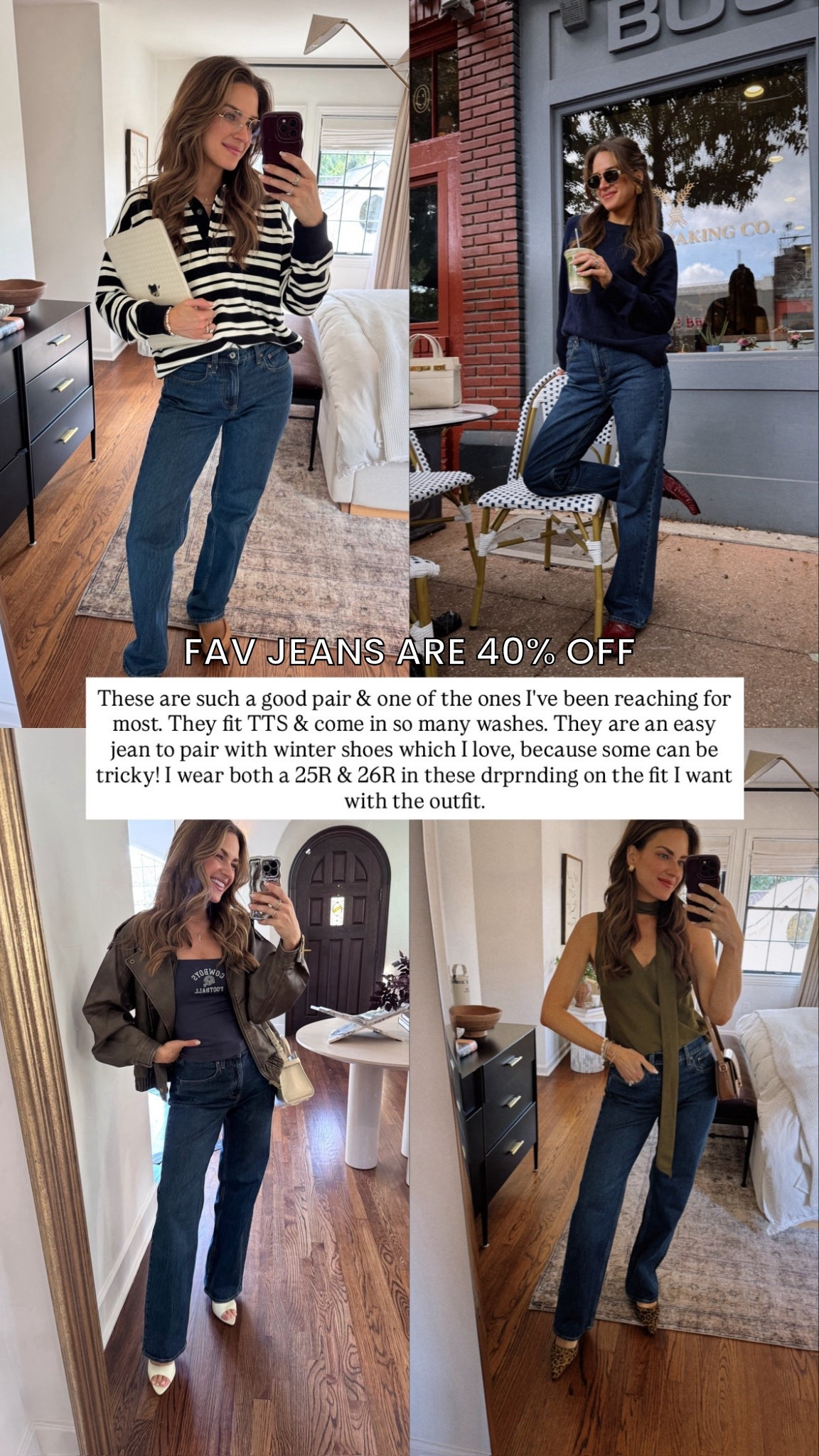 My favorite pair of denim is on sale for 40% off 🙌🏼



#LTKSaleAlert