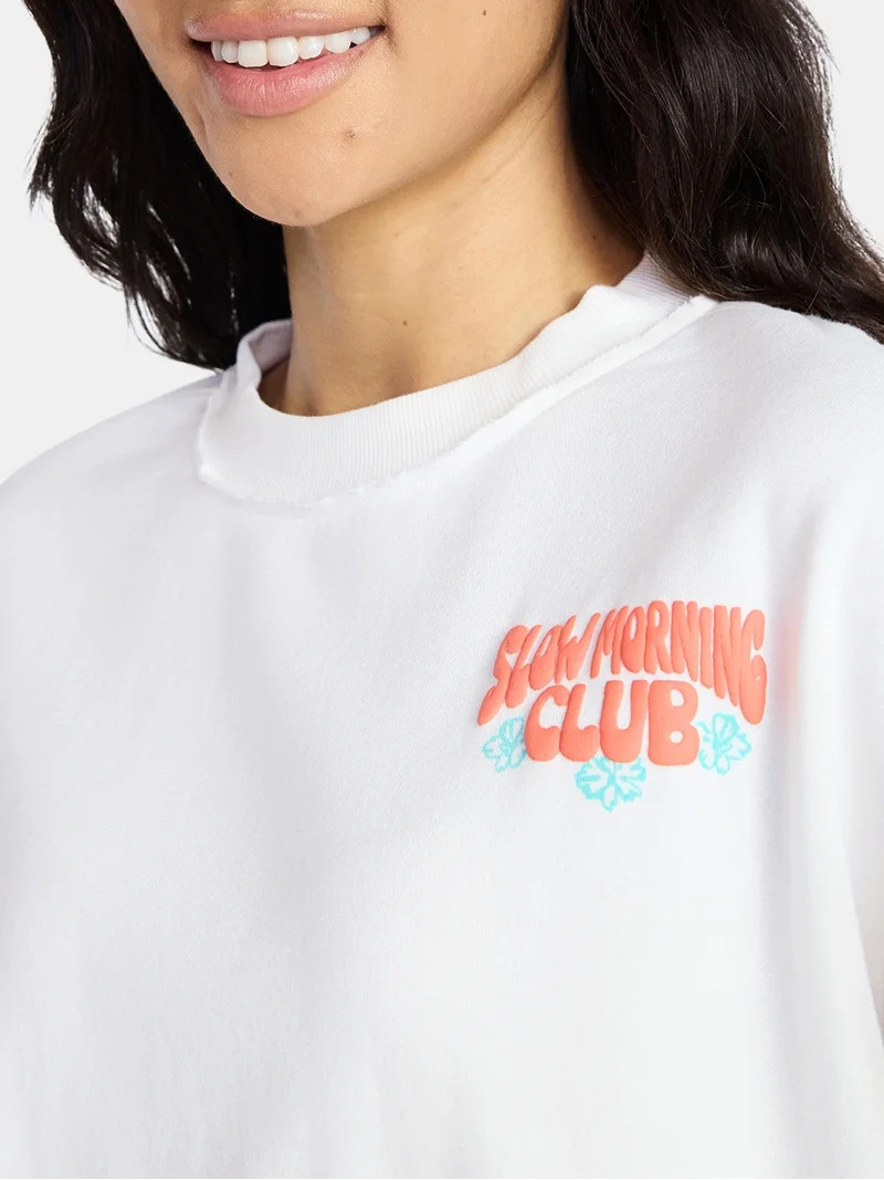 Mother’s Day Women’s Slow Morning Graphic Sweatshirt from Way to Celebrate, Sizes S-XXXL | Walmart (US)