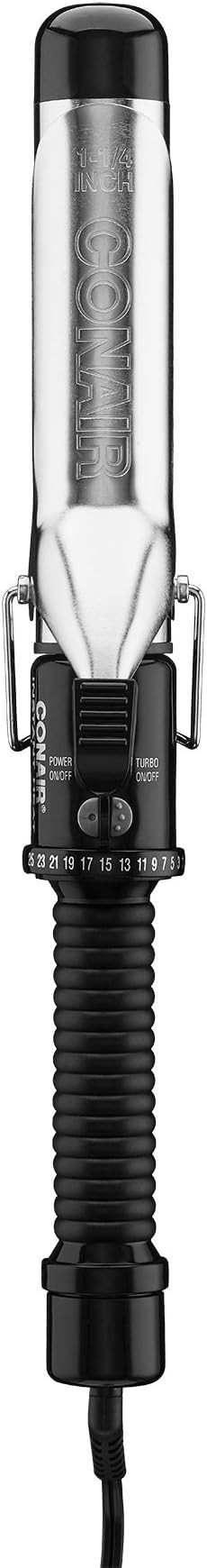 Conair Instant Heat 1 1/4-Inch Curling Iron, 1 ¼ inch barrel produces loose curls – for use on... | Amazon (US)