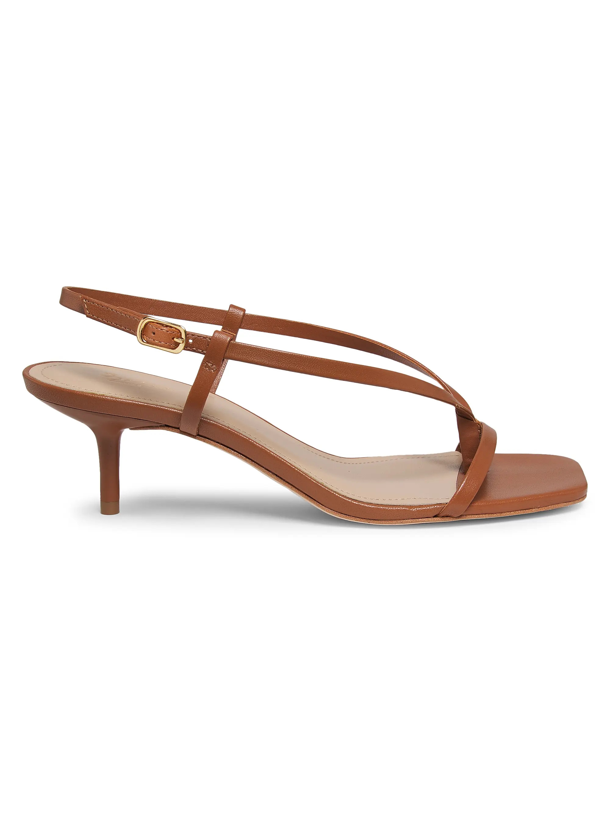 Barely There 50MM Leather Sandals | Saks Fifth Avenue