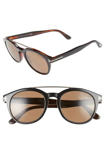 Men's Tom Ford Newman 53Mm Polarized Sunglasses - | Nordstrom