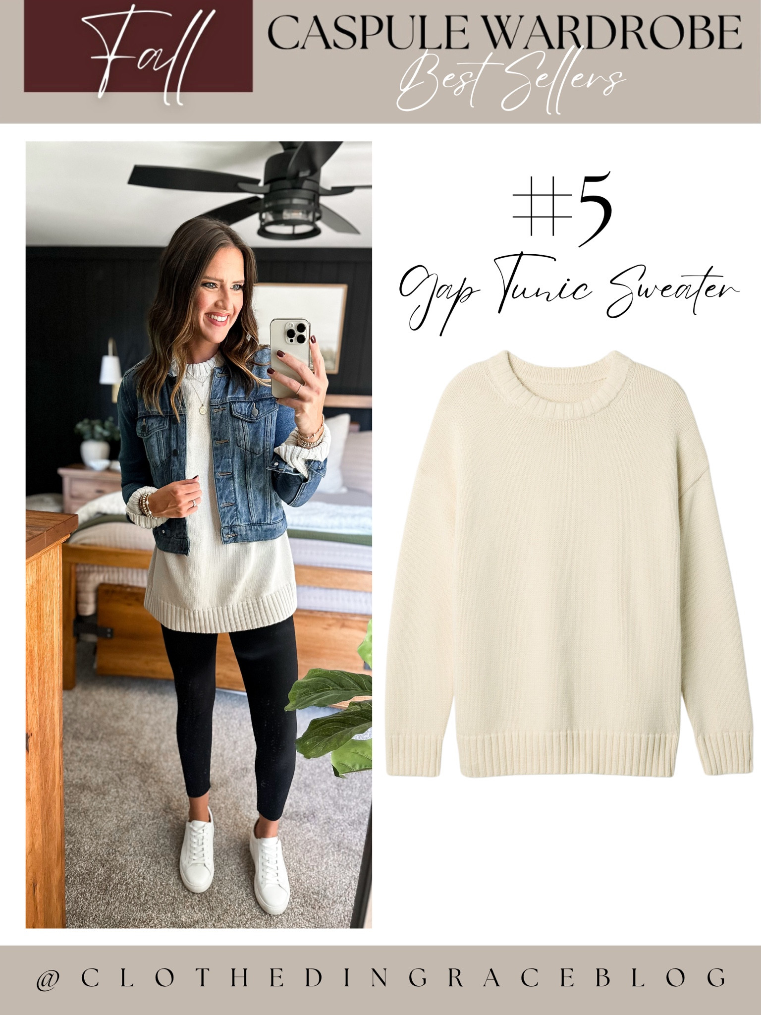 Top 10 best sellers from the fall capsule 

Tunic - small tall and runs big 
Linking similar jacket and leggings 


#LTKStyleTip #LTKFindsUnder100 #LTKFindsUnder50
