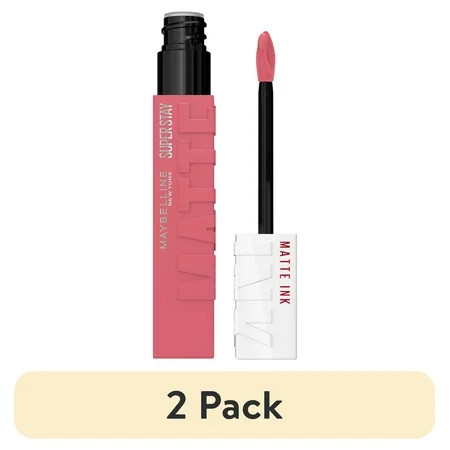 (2 pack) Maybelline Super Stay Matte Ink Liquid Lipstick Revolutionary | Walmart (US)
