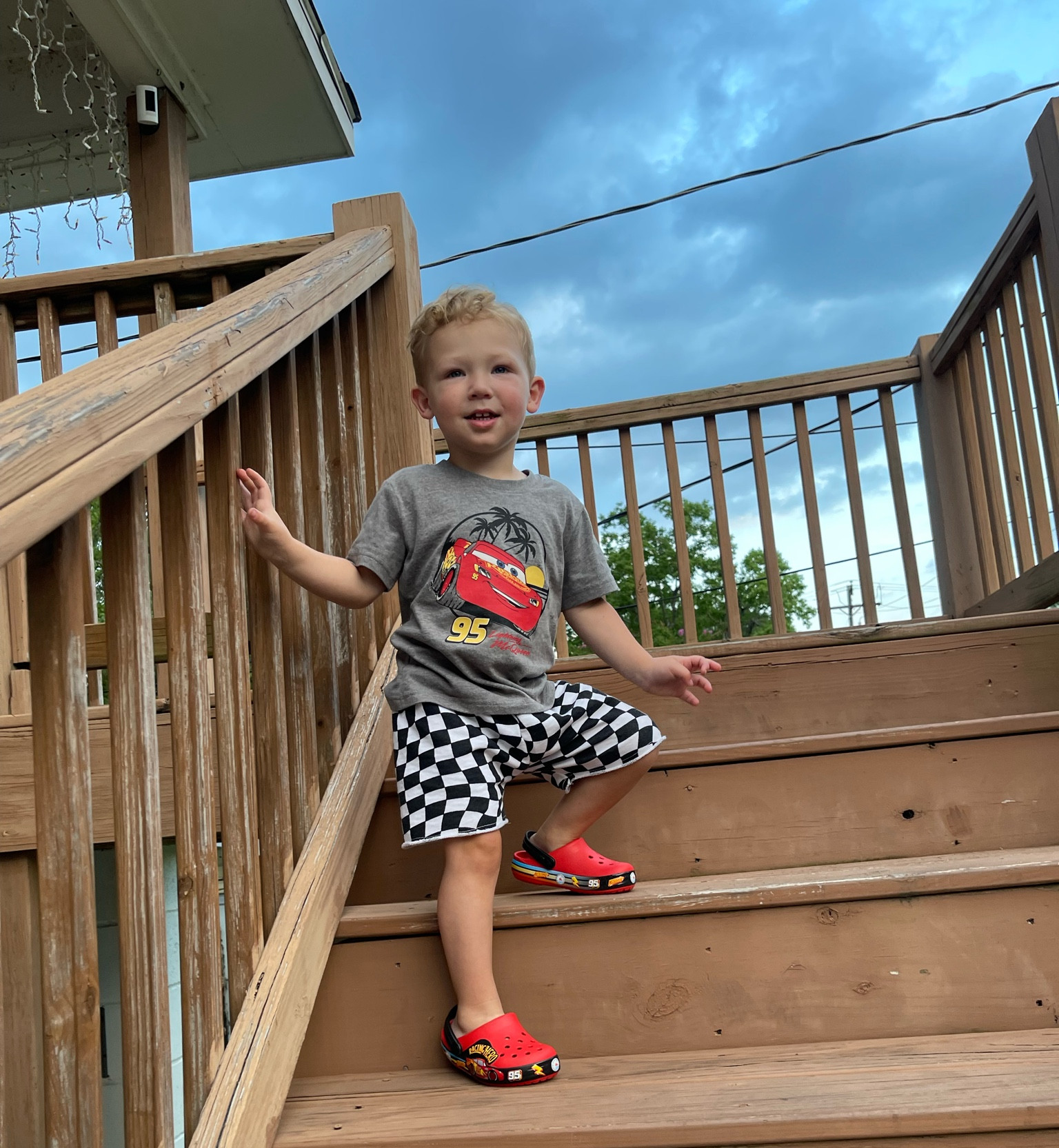 Cars vibes 

Disney
Cars
Lightning McQueen 
Crocs 
Toddler ootd 
Checkerboard

#LTKfit #LTKkids #LTKfamily