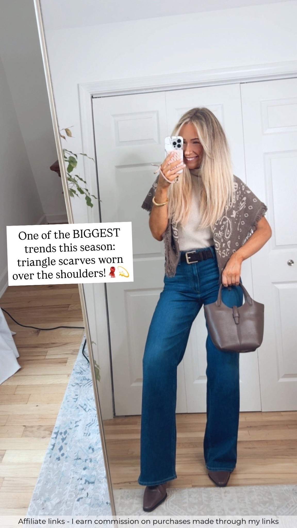 Affiliate links - I earn commission on purchases made through my links

Triangle scarf
Fall fashion trends
Everyday fall outfits casual
Paige jeans