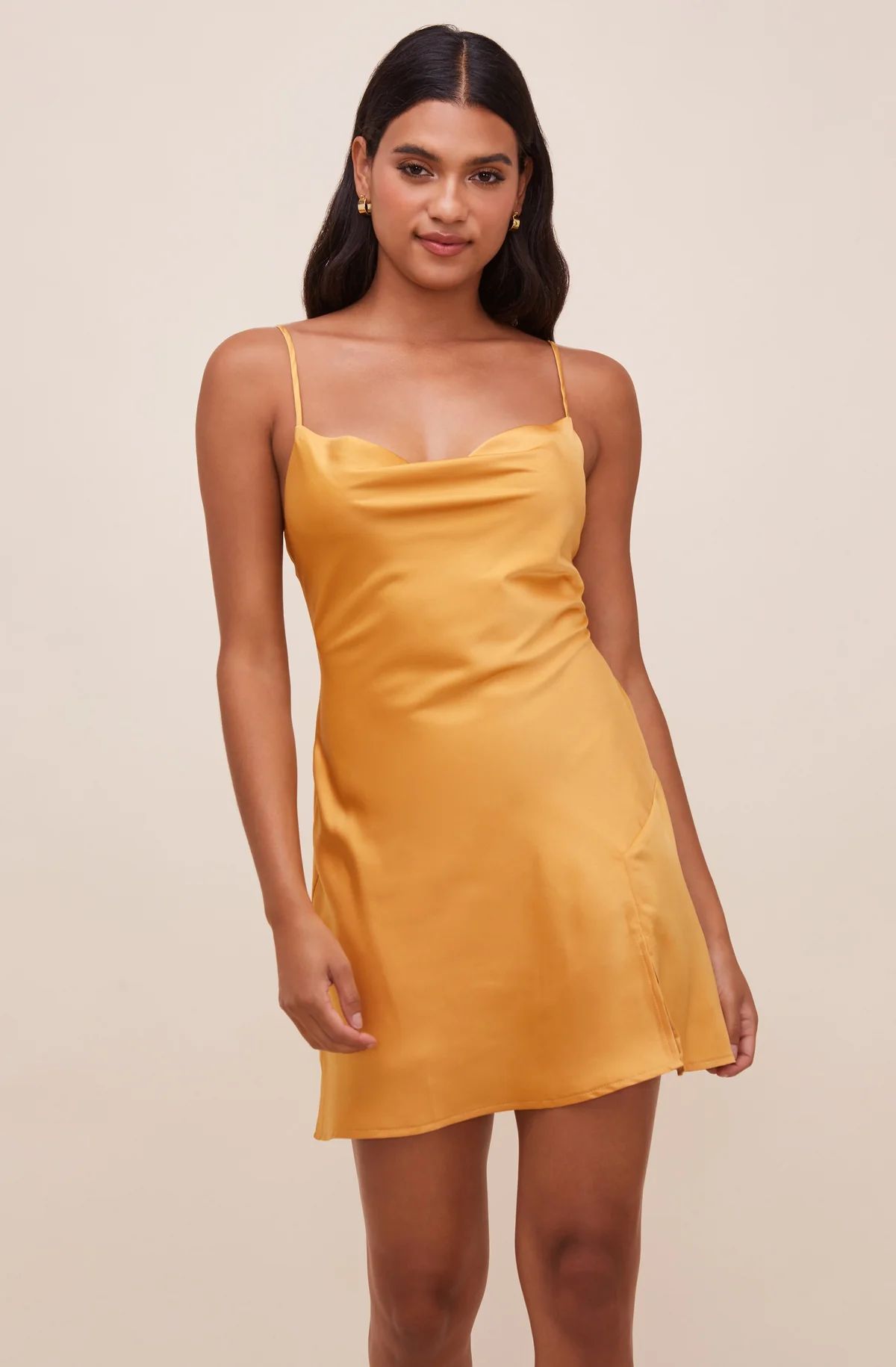 Filomena Cowl Neck Mini Dress | ASTR The Label (US)