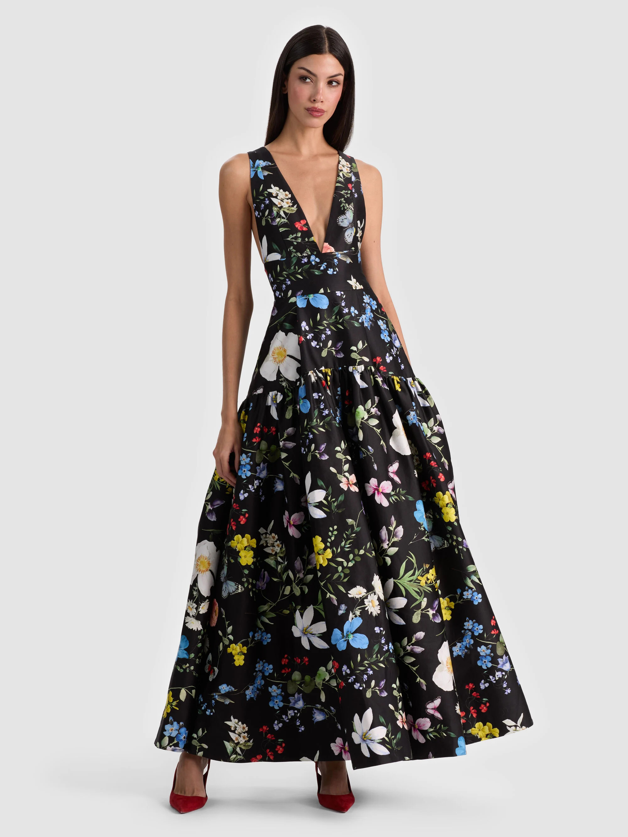 LILA STRUCTURED BALLGOWN | Alice + Olivia