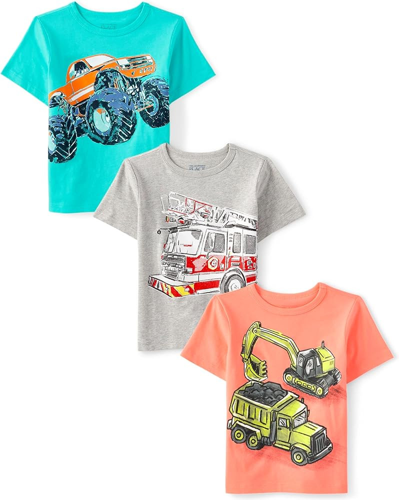 The Children's Place baby boys Short Sleeve Graphic T shirt | Amazon (US)