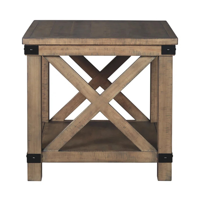 Eternity 25'' Tall Solid Wood End Table | Wayfair North America