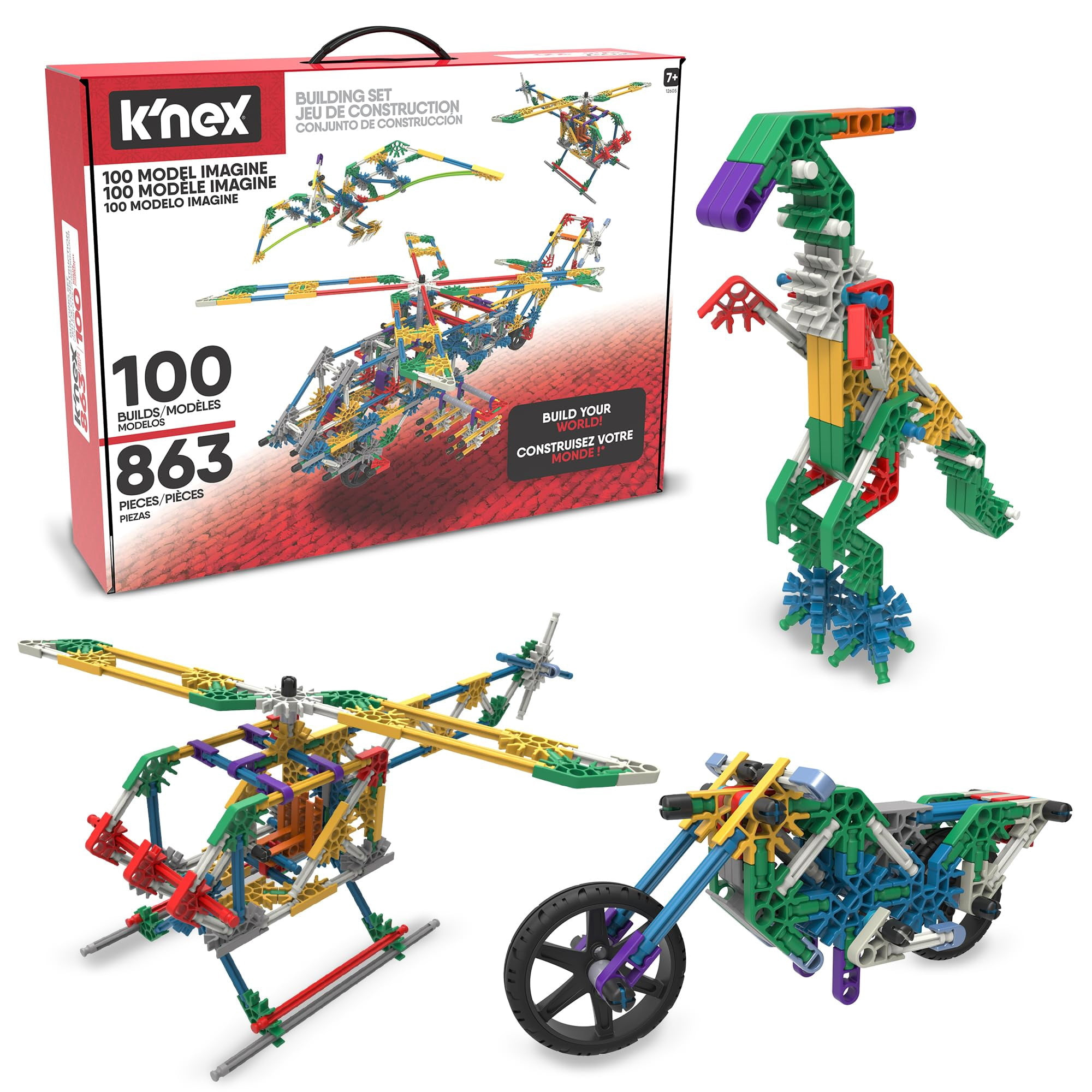 K'NEX 100 Model Building Set