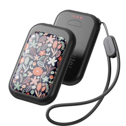 OCOOPA Magnetic Rechargeable Hand Warmers 2 Pack, Card-Style Electric AI Hand Warmers 5000mAh, Pocket Portable Hands Heater, UL Certified, for Men Women, Hunting Essentials, UT4 Young | Amazon (US)