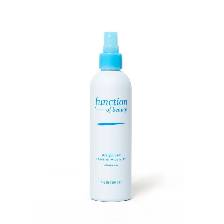 Function of Beauty Straight Hair Leave-In Milk Mist Base with Aloe Vera - 7 fl oz | Target