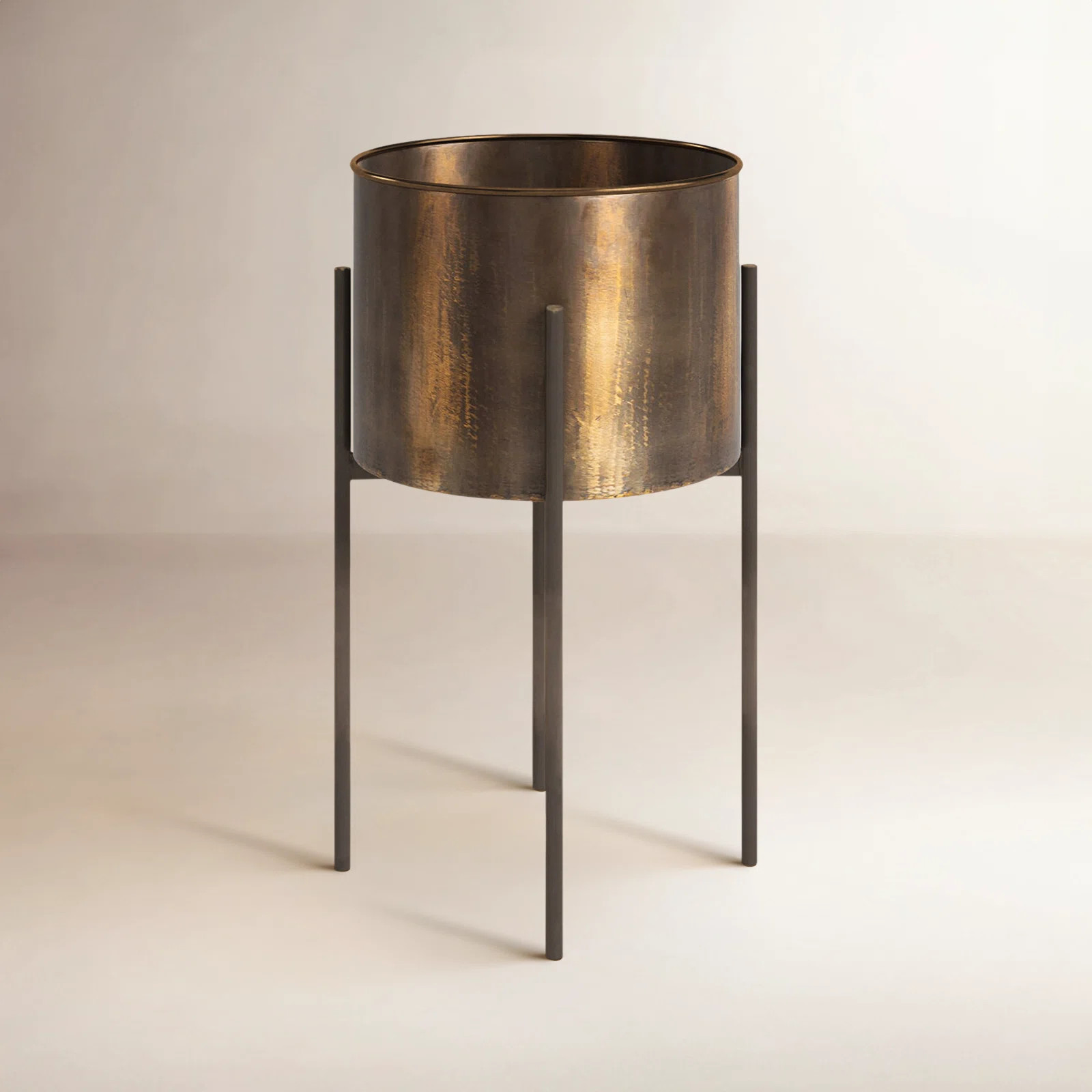 Brinley Metal Planter | AllModern