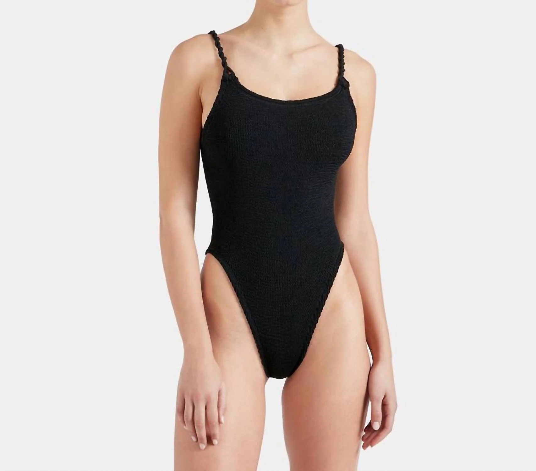 Camille One Piece In Black | Shop Simon